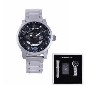 ساعت مردانه مونته - مدل M751340-GRAYB